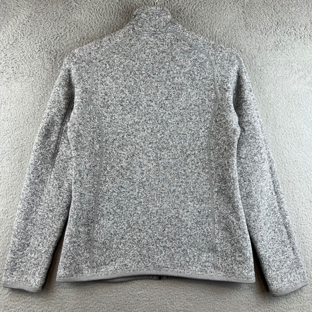 Patagonia Better Sweater Full Zip Jacket Womens Small Grey Heather Fleece - Picture 2 of 12